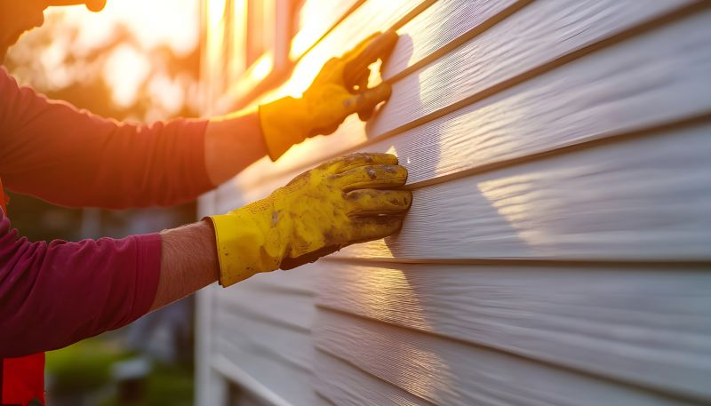 Repairing Siding on a House